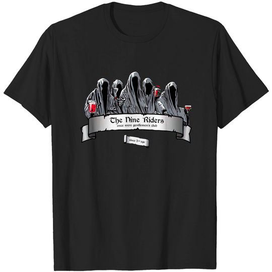 Discover Once Were Gentlemen's Club - The Nine Riders - T-Shirt