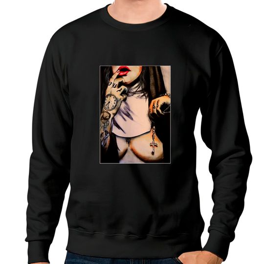 Discover Sexy Nun Sweatshirts