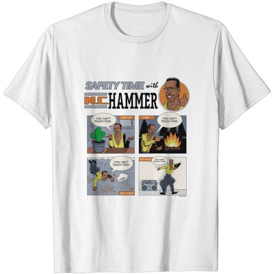 Discover Safety Time - Mc Hammer - T-Shirt