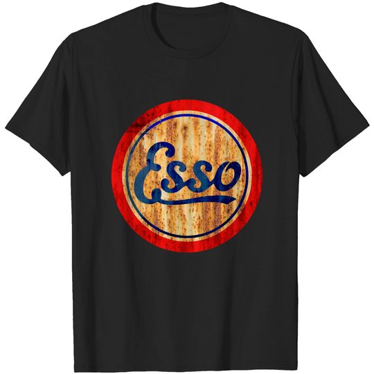 Discover vintage gas sign rusty as hell - Vintage Oil And Gas - T-Shirt