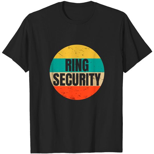 Discover Ring Security, Bearer Gift for a Wedding Fan T-Shirt