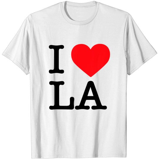 Discover I Heart Los Angeles T Shirt