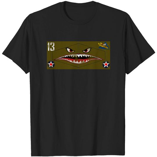 Discover Distressed Tiger Mouth Mask Design T-Shirt