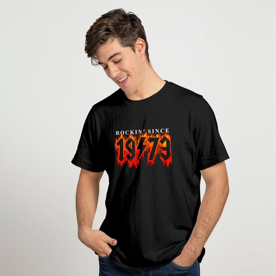 Discover 50th Birthday Vintage 1973 Rockin Since 1973 T-shirt