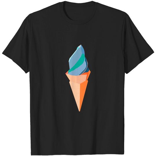 Discover Origami Ice Cream - Ice Cream - T-Shirt