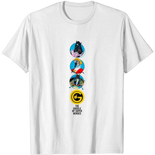 Discover Gaggle of Super Heroes vert. - Legion Of Super Heroes - T-Shirt
