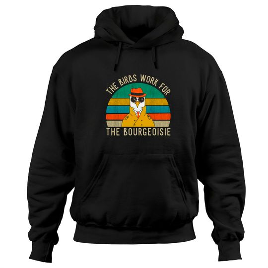 Discover The Birds Work For The Bourgeoisie Vintage Pullover Hoodie