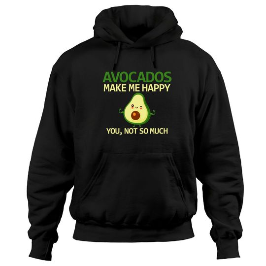 Discover Funny Avocado Themed Gifts Vegan Winking Avocado Face Pullover Hoodie