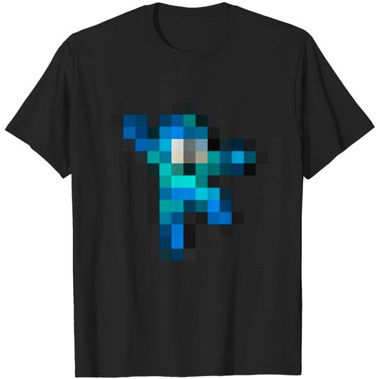 Discover Pixel Man - Mega Man - T-Shirt