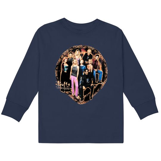 Discover Vintage Buffy The Vampire Slayer Kids Long Sleeve T-Shirt