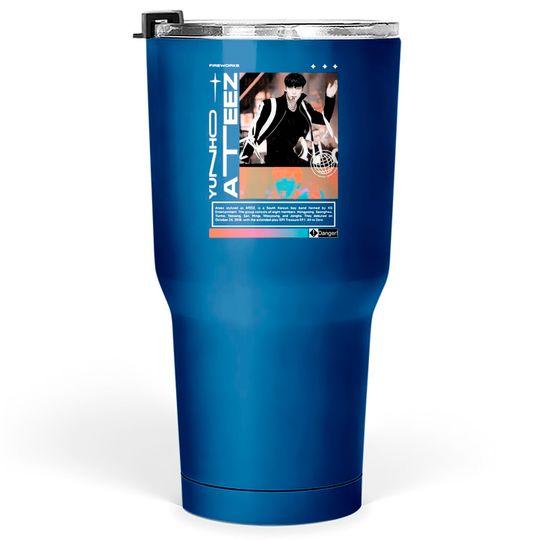 Discover Yunho ATEEZ Tumblers 30 oz Kpop Boyband Music