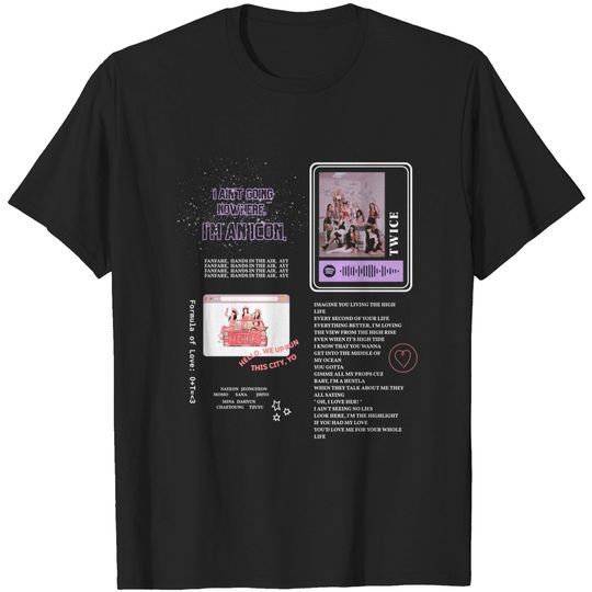 Discover TWICE World Tour III 2022 T-Shirt
