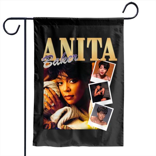 Discover Anita Baker Garden Flags