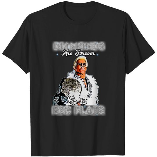 Discover Diamonds are forever - Ric Flair - T-Shirt
