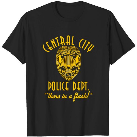 Discover Central City Police Department - The Flash - T-Shirt