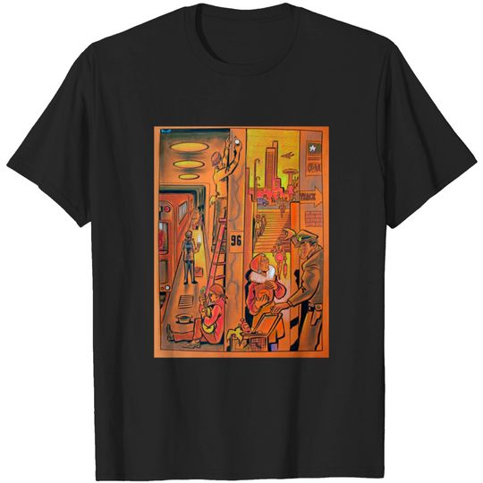 Discover Subway 96 - Bennettblacklight - T-Shirt