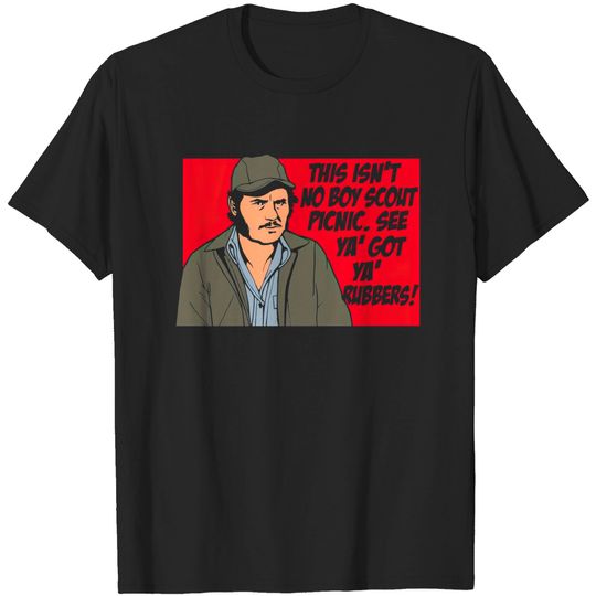 Discover Cpt. Quint - Movies - T-Shirt