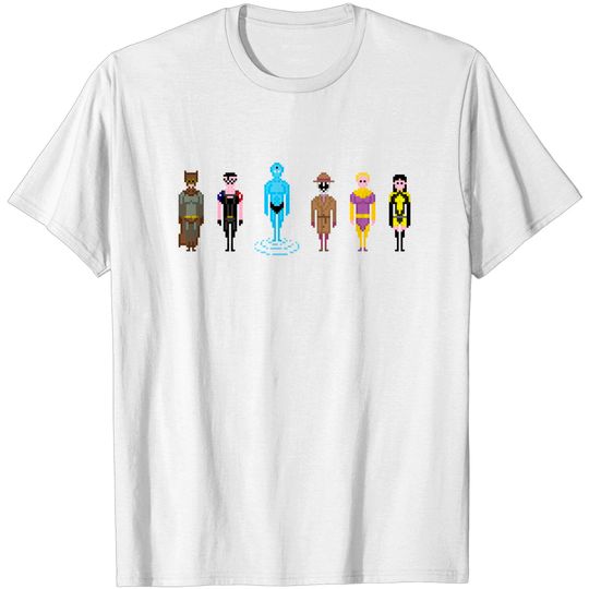 Discover Pixel Watchmen - Watchmen - T-Shirt