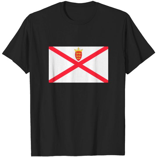Discover Jersey - Bailiwick Of Jersey Flags - T-Shirt