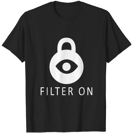 Discover Arkangel - Filter On Black Mirror (Season 4) - Black Mirror Season 4 - T-Shirt