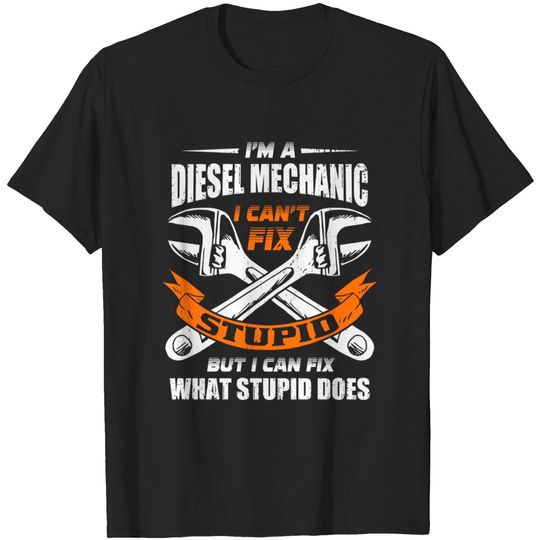 Discover Funny Diesel Mechanic Gift - Diesel Mechanic - T-Shirt