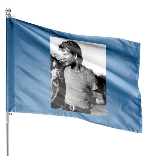 Discover Patrick Swayze Premium House Flags