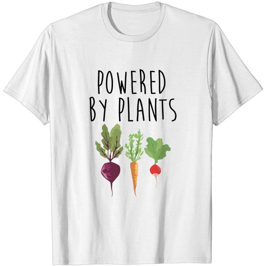 Discover Powered By Plants - Powered By Plants - T-Shirt