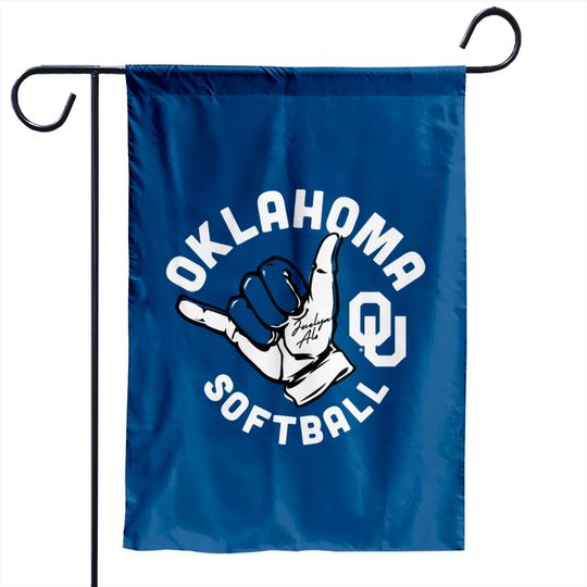 Discover Jocelyn Alo Garden Flags, Oklahoma Softball Jocelyn Alo Sooner Shaka Garden Flags,