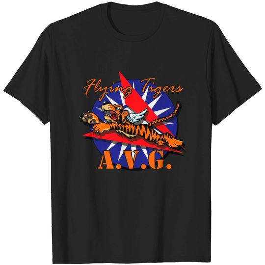 Discover Flying Tigers A.V.G. - Wwii - T-Shirt