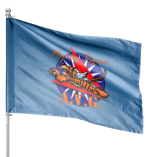Discover Flying Tigers A.V.G. - Wwii - House Flags
