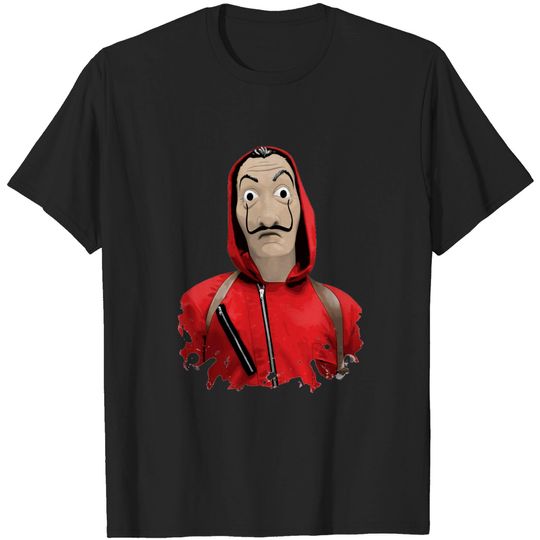 Discover La Casa De Papel - Dali's Mask - Casa De Papel - T-Shirt