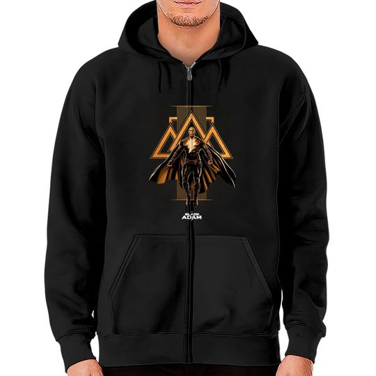 Discover Black Adam Zip Hoodies, Black Adam Movie Zip Hoodies