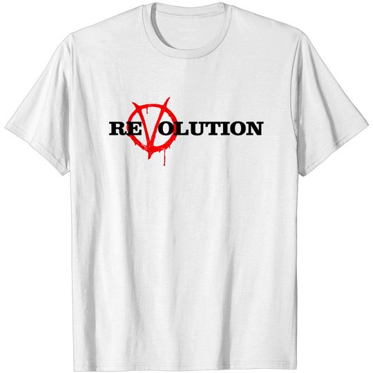 Discover ReVolution V for Vendetta - V For Vendetta - T-Shirt