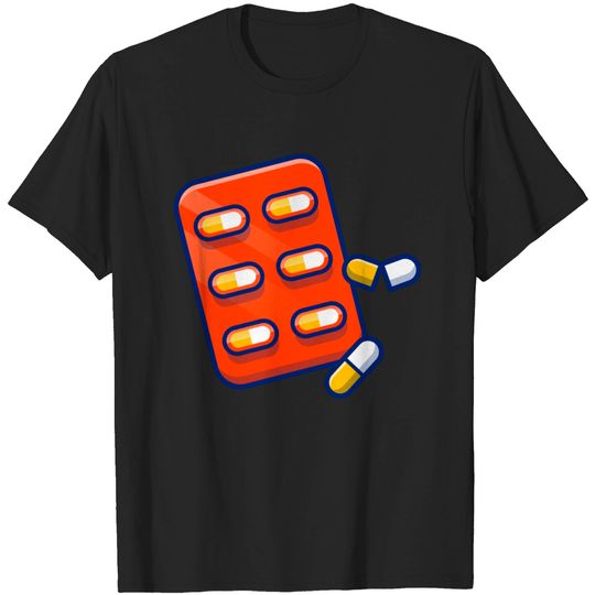 Discover Capsule Pills Strip - Pills - T-Shirt