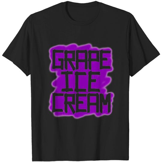 Discover Grape Ice Cream - Grape - T-Shirt