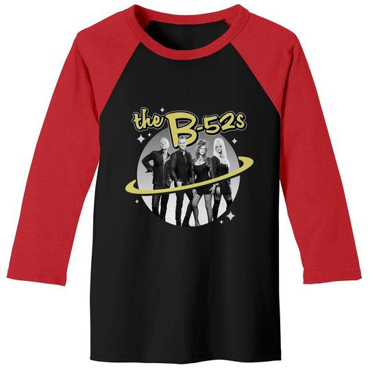 Discover The B52's Band Baseball Tees