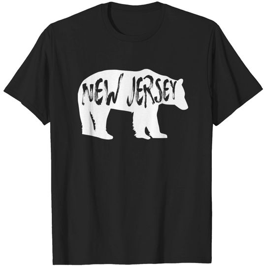 Discover New Jersey Bear - New Jersey - T-Shirt