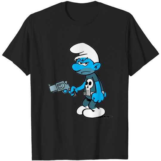 Discover Punishing Smurf - Smurf - T-Shirt