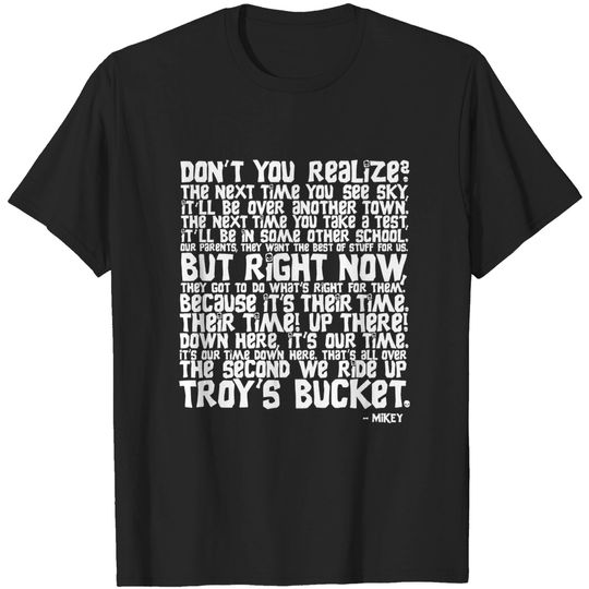 Discover TROYS BUCKET - Goonies - T-Shirt