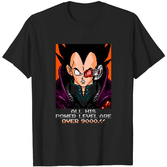 Discover OVER 9000!! - Dragon Ball Z - T-Shirt