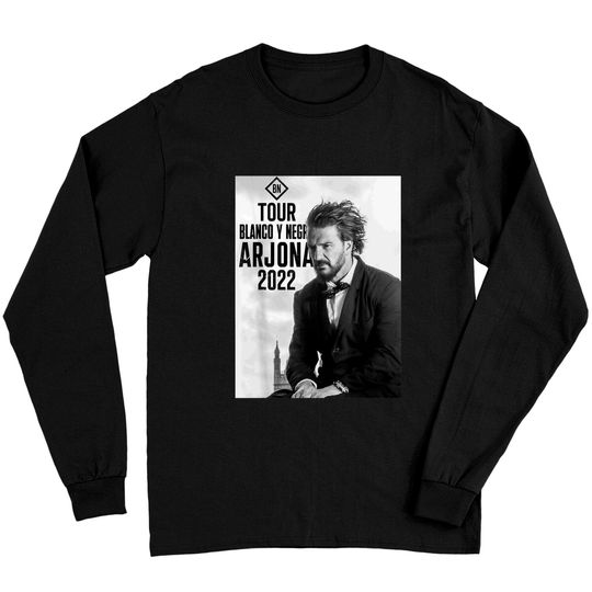Discover Ricardo Arjona Blancos y Negro Tour Long Sleeves