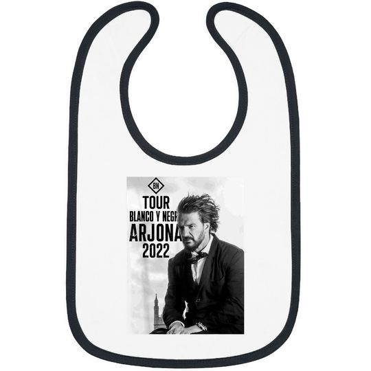 Discover Ricardo Arjona White and Black Tour Bibs
