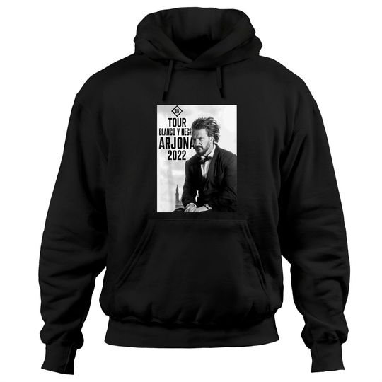 Discover Ricardo Arjona White and Black Tour Hoodies