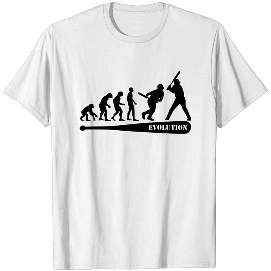 Discover Baseball Evolution - Baseball Evolution - T-Shirt