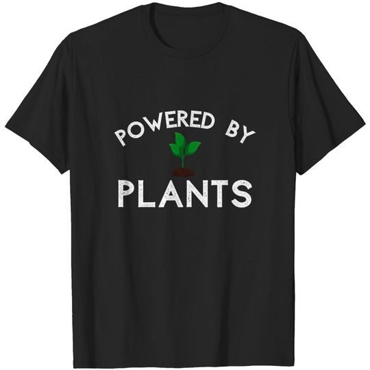 Discover Powered By Plants Vegan Lifestyle - Powered By Plants - T-Shirt