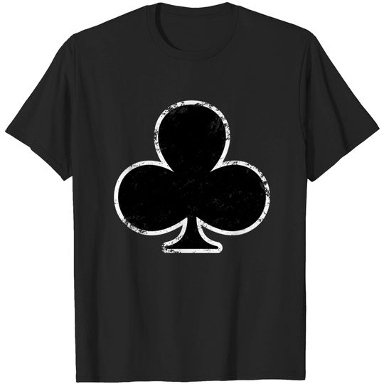 Discover Club Playing Card Suit - Club - T-Shirt