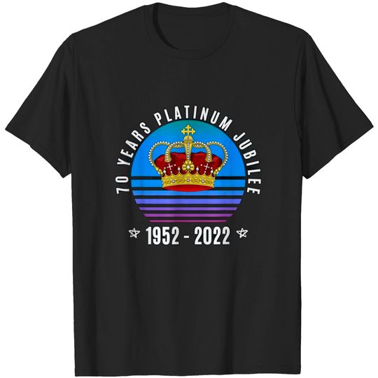 Discover The Queen's Platinum Jubilee / Queen Elizabeth II Platinum Jubilee 2022  T-Shirt