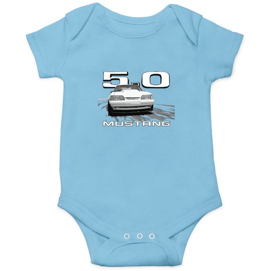 Discover Mustang GT 5.0 LX Fox Body Notchback coupe - Mustang Gt - Onesies
