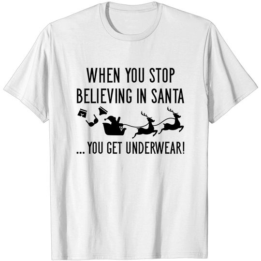 Discover Believing In Santa - Santa - T-Shirt