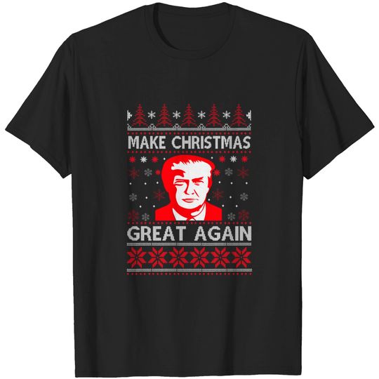 Discover Make Christmas Great Again - Ugly Sweater Pajama Gift T-Shirt